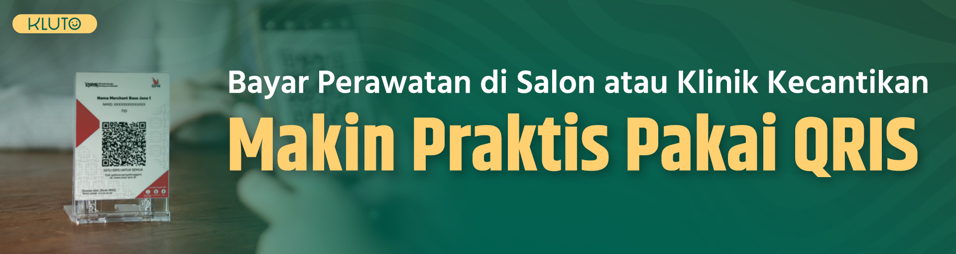 BAYAR PERAWATAN DI SALON ATAU KLINIK KECANTIKAN MAKIN PRAKTIS PAKAI QRIS